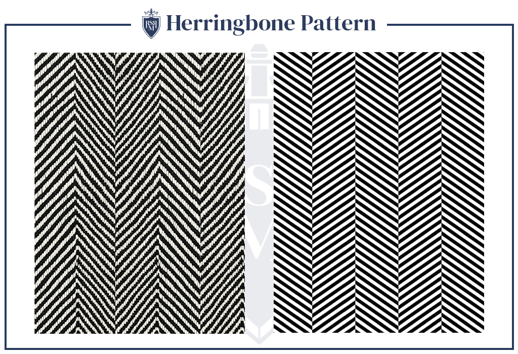 herringbone wool fabric