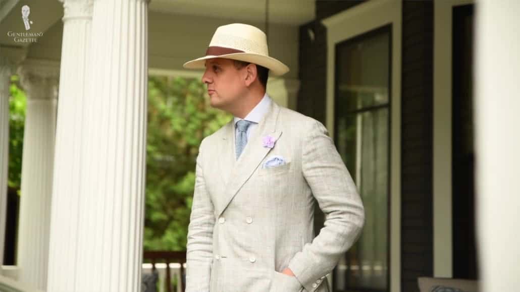Panama hats are perfect for summer months.