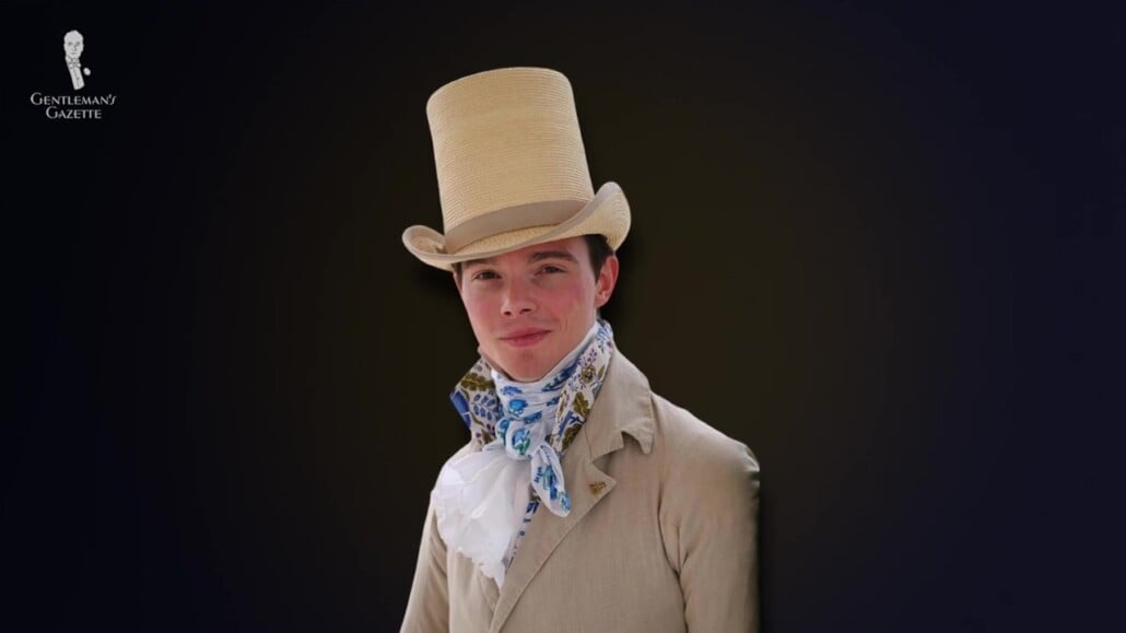 Straw Top Hat